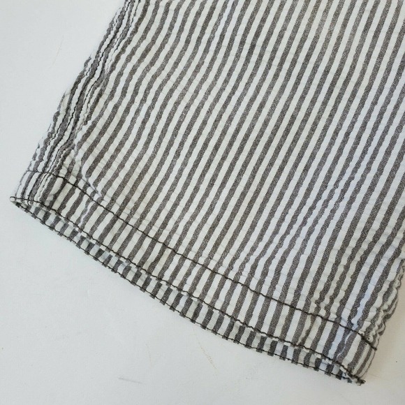 Gymboree Seersucker Brown Striped Shorts and Hat Newsboy Cap Set of 2 Sz 2T - Picture 8 of 12